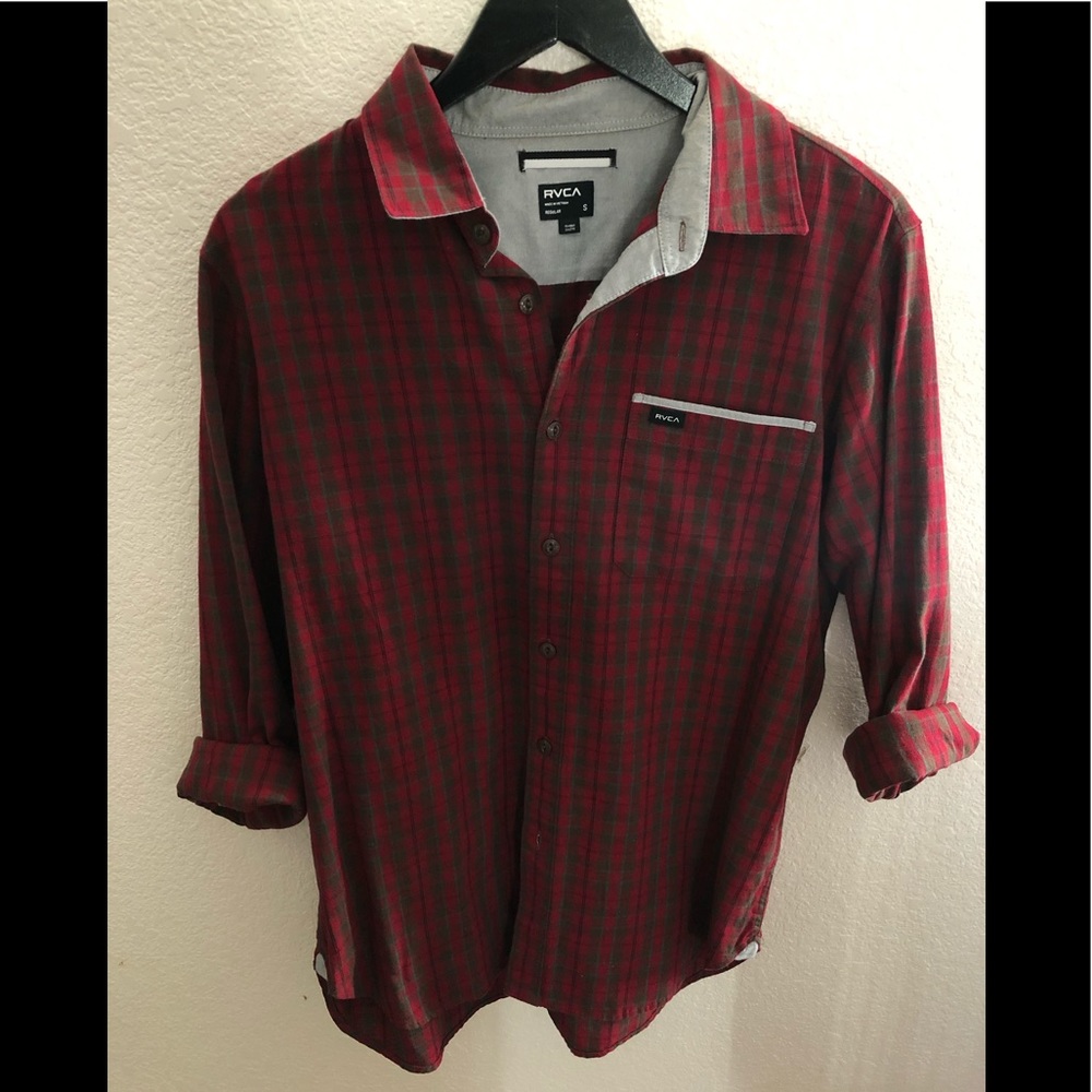 RVCA long sleeves polo